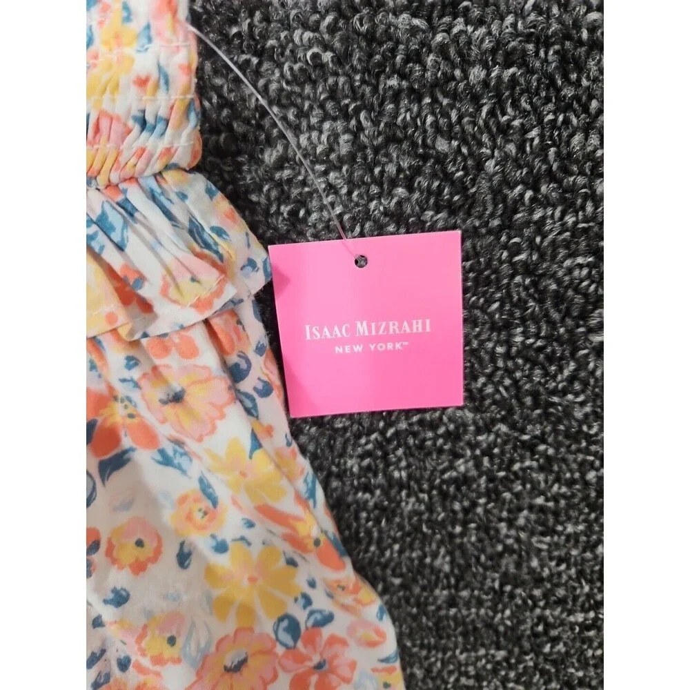 Isaac Mizrahi Girl's Dress Baby Girls 6-9 Month Floral Print Dress